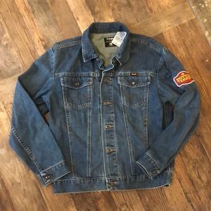 Wrangler X Yellowstone denim blue rocky top blue Jean jacket